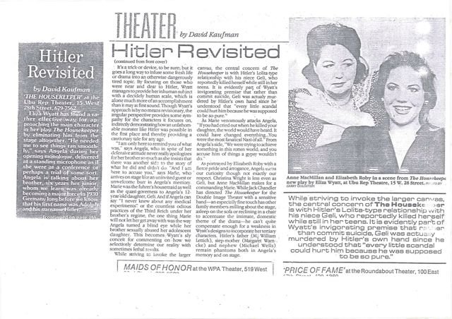 Annie MacMillan later became a good friend